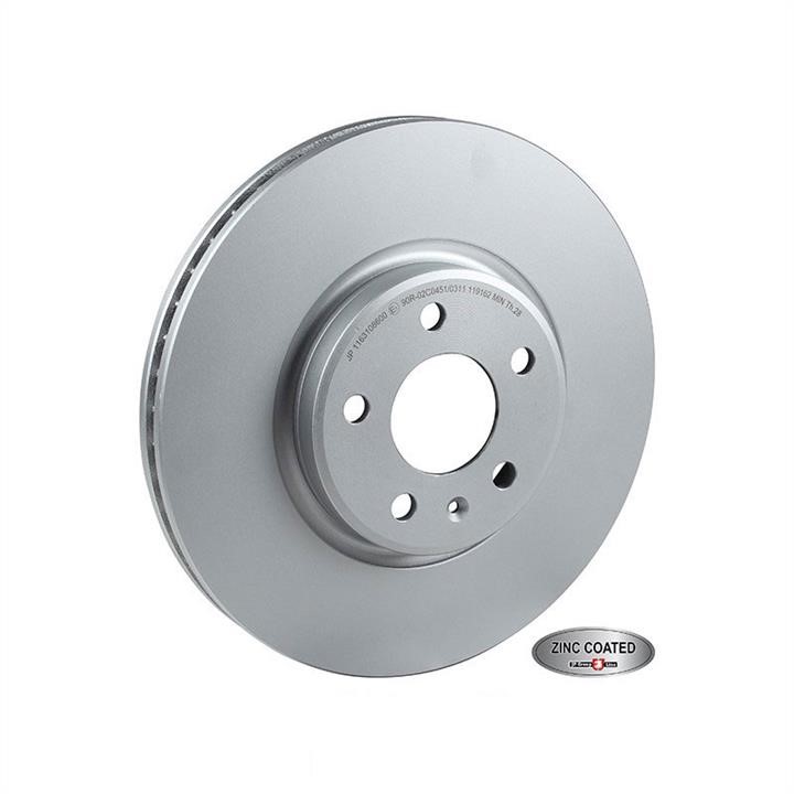 Jp Group 1163108600 Front brake disc ventilated 1163108600
