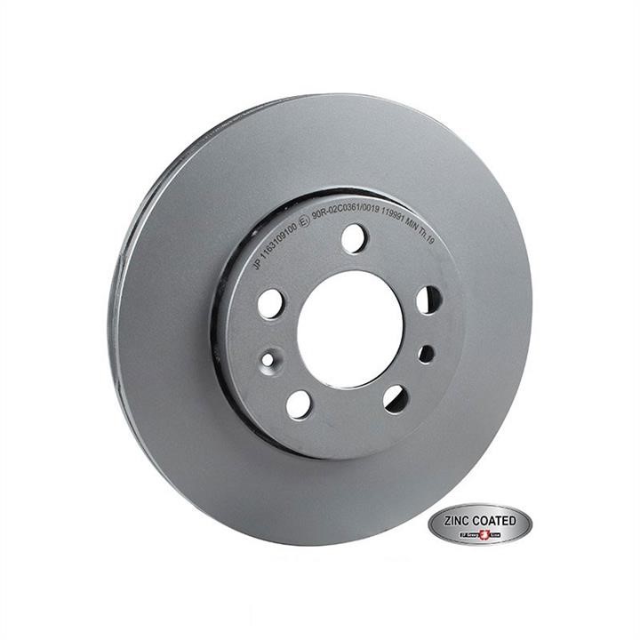 Jp Group 1163109100 Front brake disc ventilated 1163109100