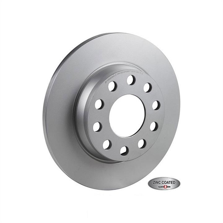 Jp Group 1163203400 Rear brake disc, non-ventilated 1163203400