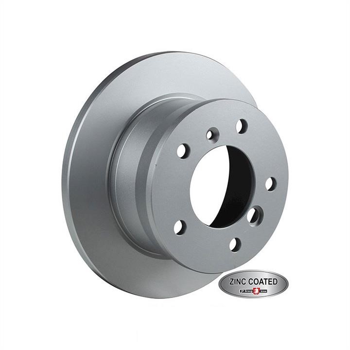 Jp Group 1163206100 Rear brake disc, non-ventilated 1163206100