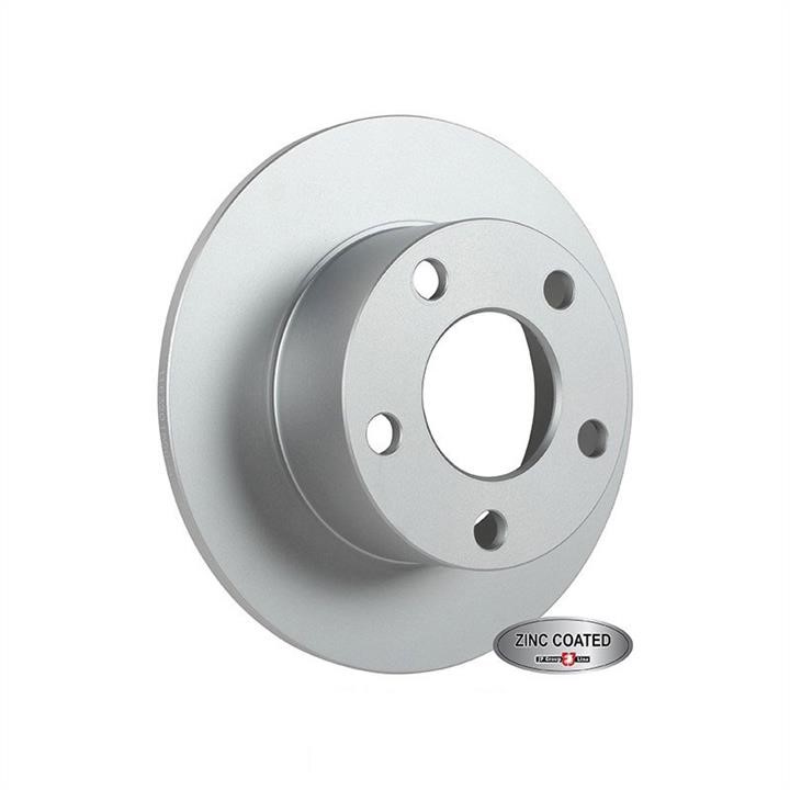 Jp Group 1163206300 Rear brake disc, non-ventilated 1163206300