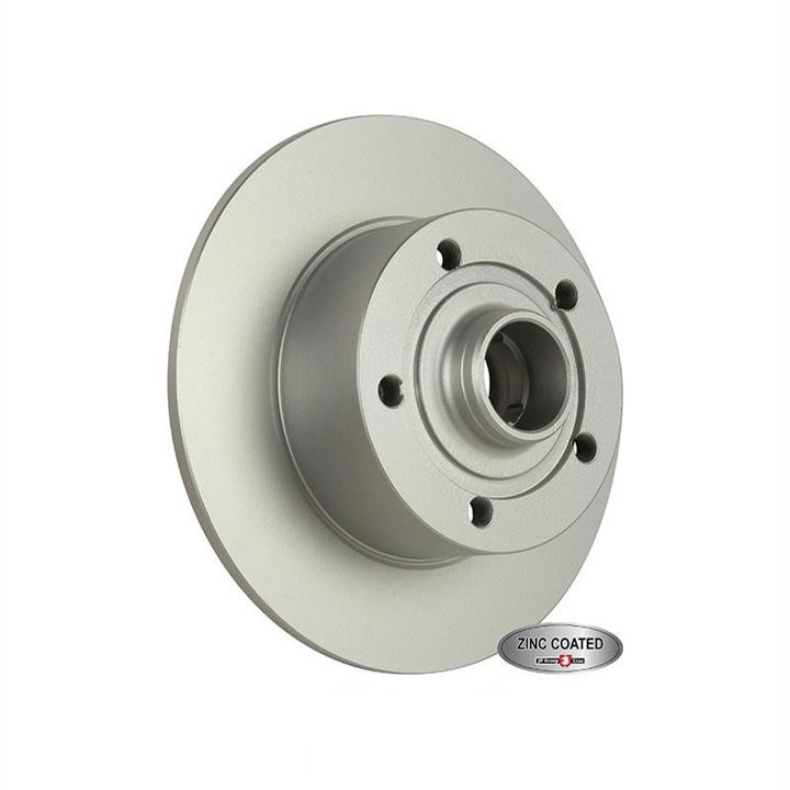 Jp Group 1163206800 Rear brake disc, non-ventilated 1163206800