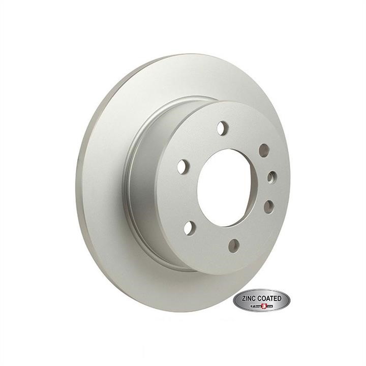 Jp Group 1163207200 Rear brake disc, non-ventilated 1163207200