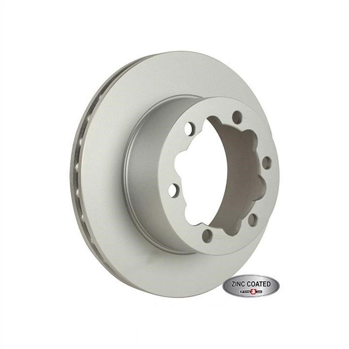 Jp Group 1163207300 Rear ventilated brake disc 1163207300