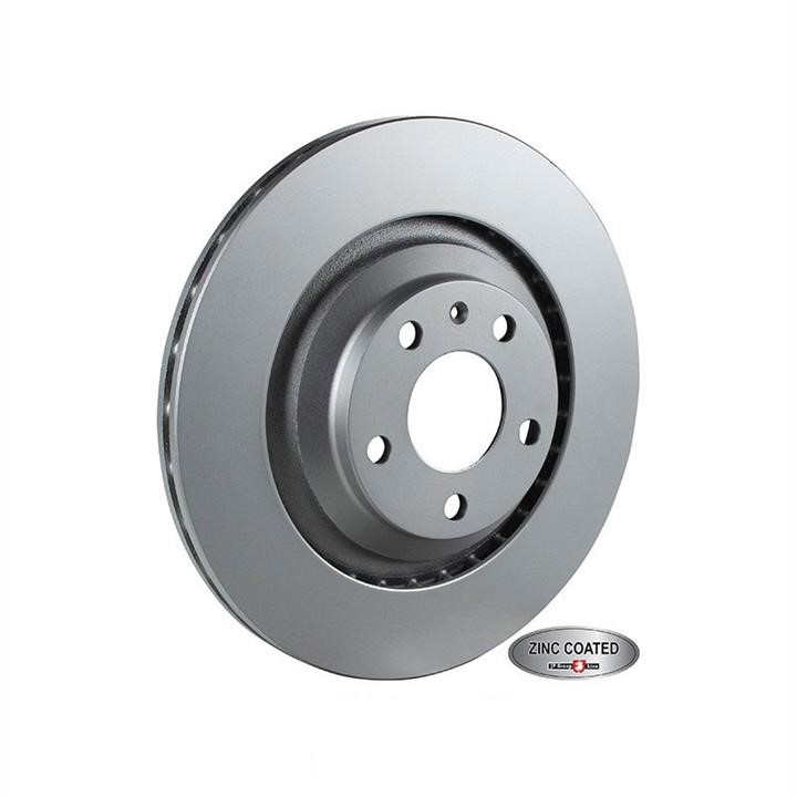 Jp Group 1163207400 Rear ventilated brake disc 1163207400