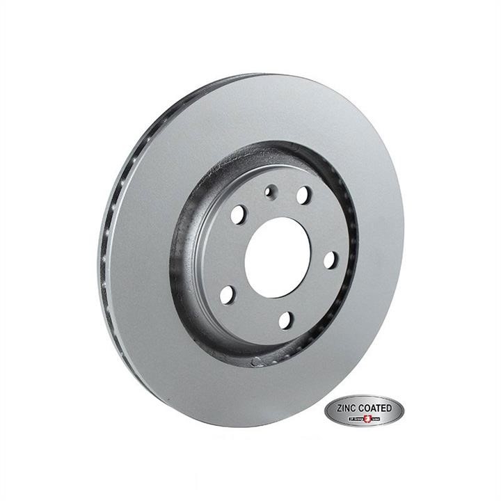 Jp Group 1163207500 Rear ventilated brake disc 1163207500