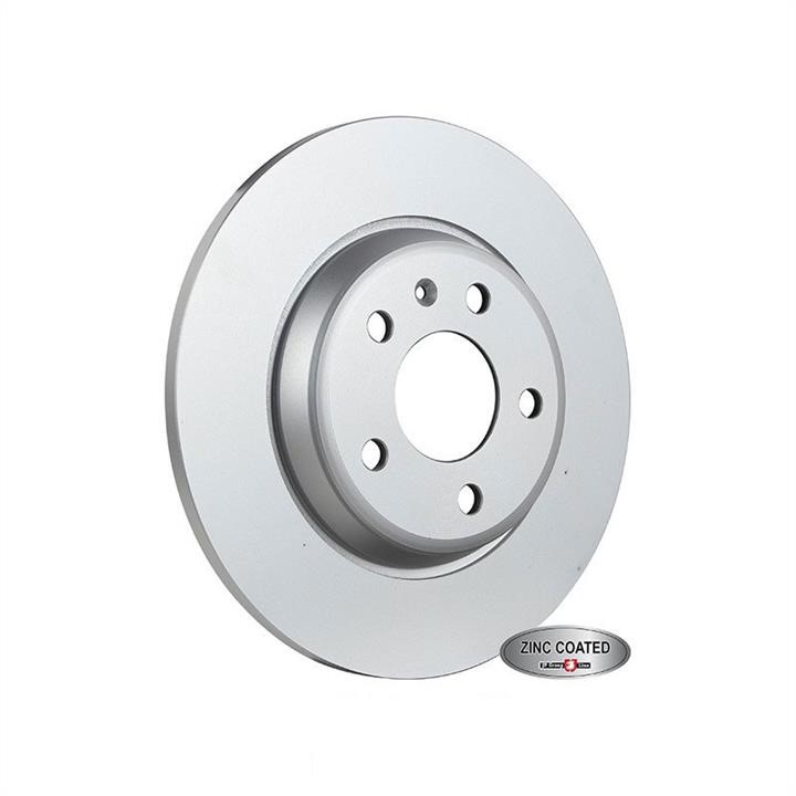 Jp Group 1163207900 Rear brake disc, non-ventilated 1163207900