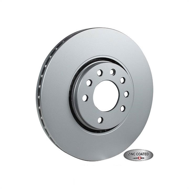 Jp Group 1263100400 Front brake disc ventilated 1263100400