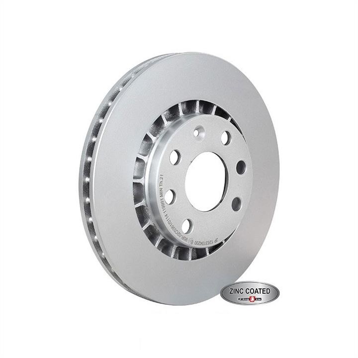 Jp Group 1263104200 Front brake disc ventilated 1263104200