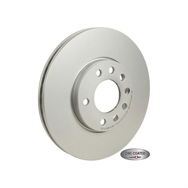 Jp Group 1263104300 Front brake disc ventilated 1263104300