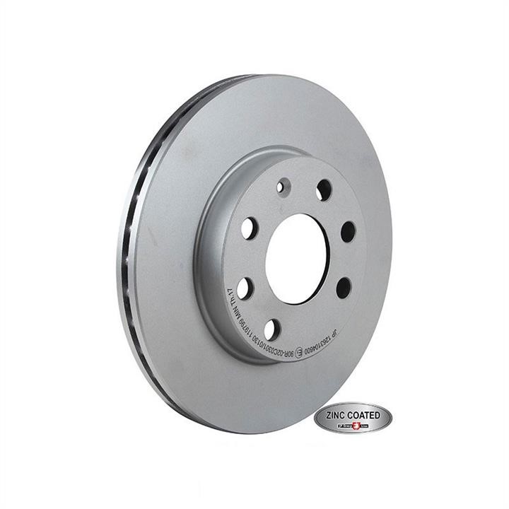Jp Group 1263104600 Front brake disc ventilated 1263104600