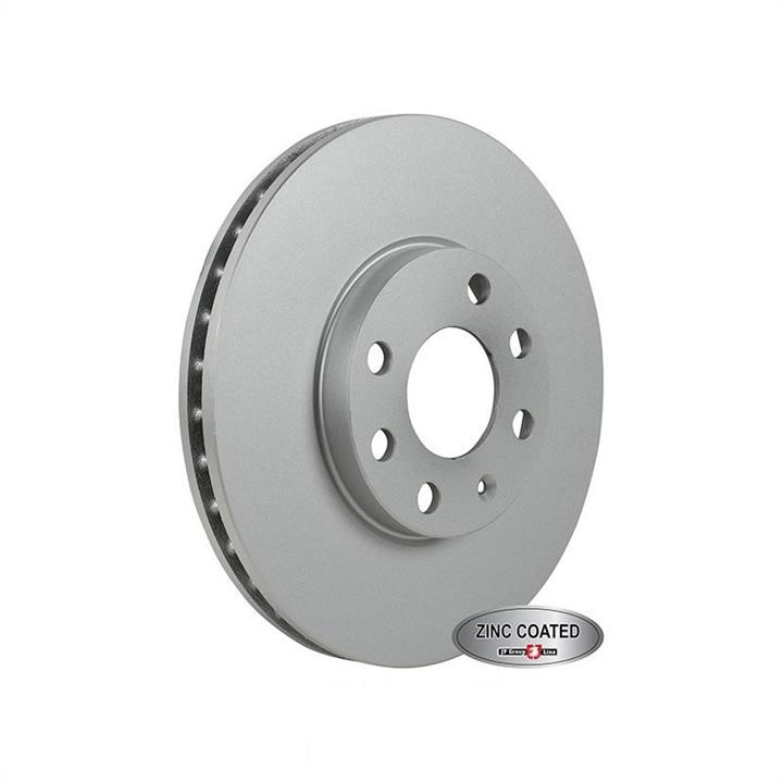 Jp Group 1263105100 Front brake disc ventilated 1263105100