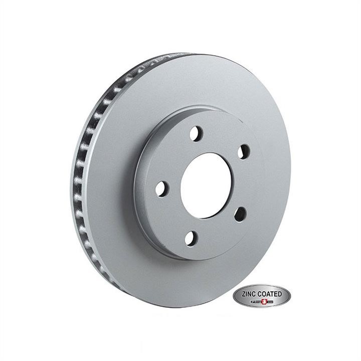 Jp Group 1263105500 Front brake disc ventilated 1263105500