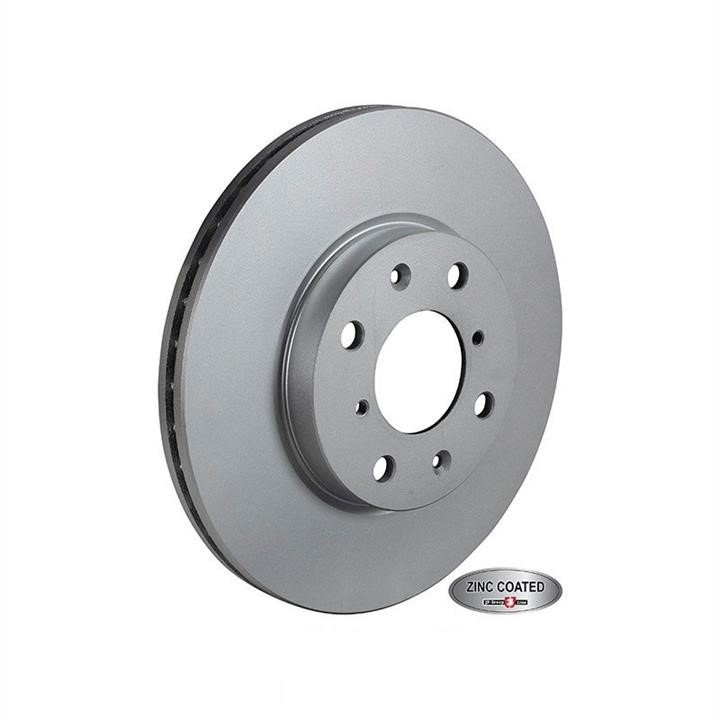 Jp Group 1263106000 Front brake disc ventilated 1263106000
