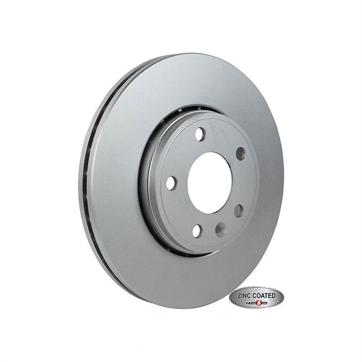 Jp Group 1263106200 Front brake disc ventilated 1263106200