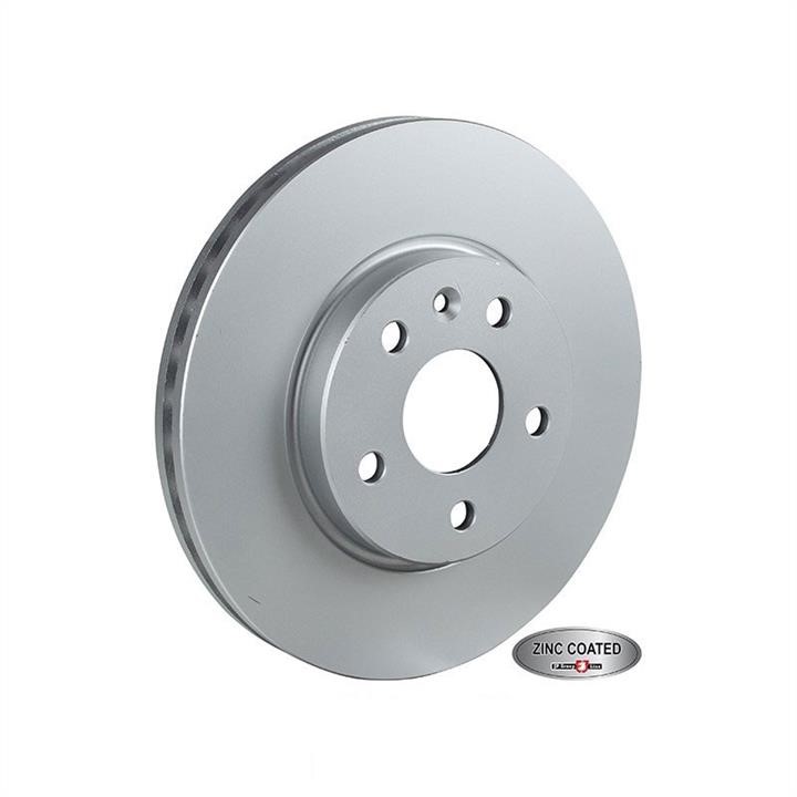 Jp Group 1263106500 Front brake disc ventilated 1263106500