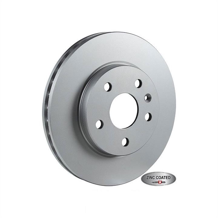 Jp Group 1263106600 Front brake disc ventilated 1263106600