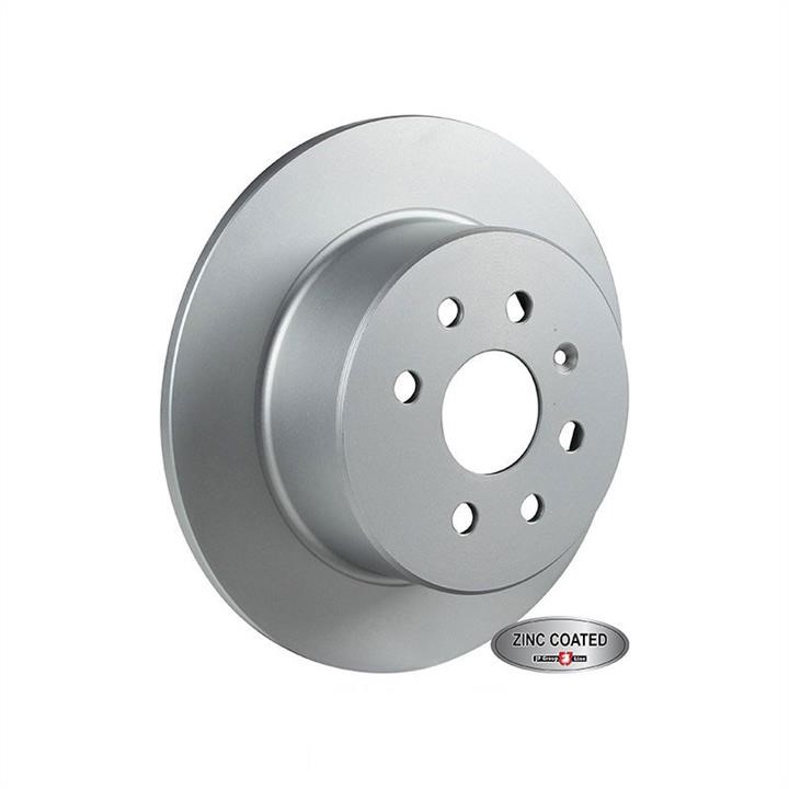 Jp Group 1263203000 Rear brake disc, non-ventilated 1263203000