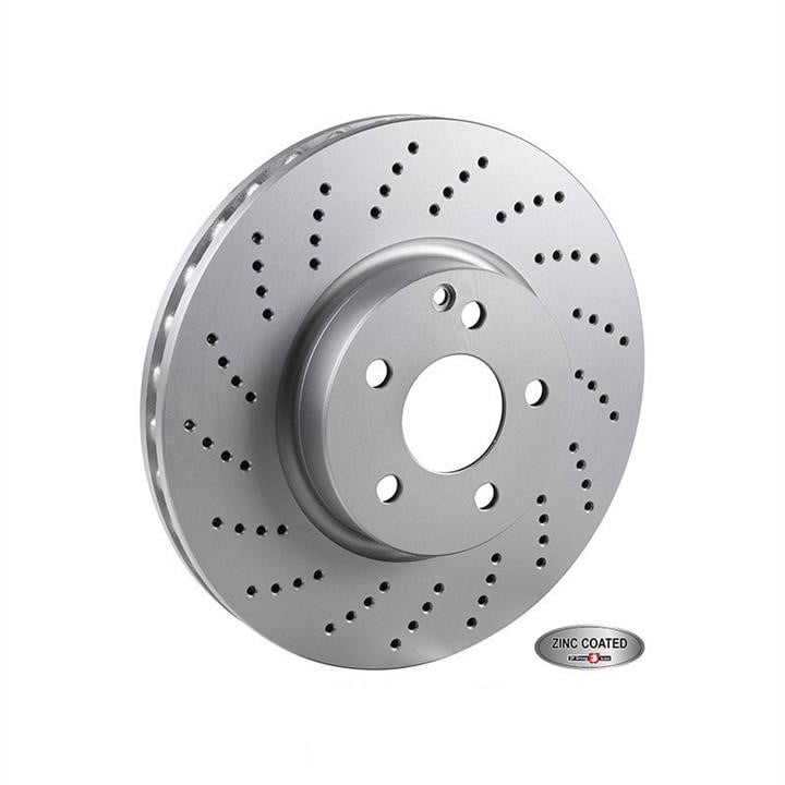 Jp Group 1363101800 Front brake disc ventilated 1363101800