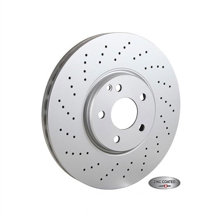 Jp Group 1363103900 Front brake disc ventilated 1363103900