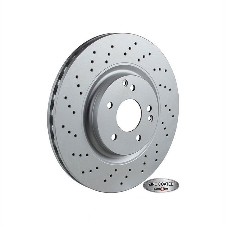 Jp Group 1363105400 Front brake disc ventilated 1363105400