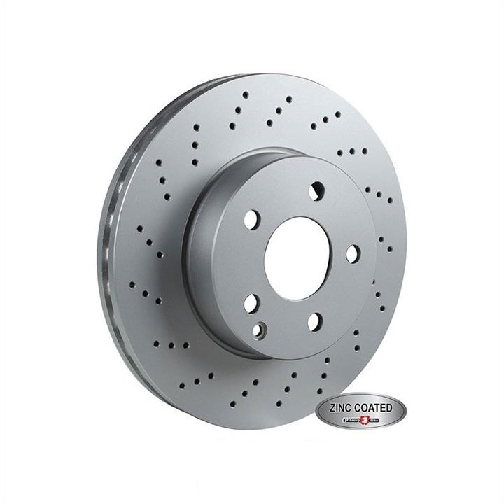 Jp Group 1363105600 Front brake disc ventilated 1363105600
