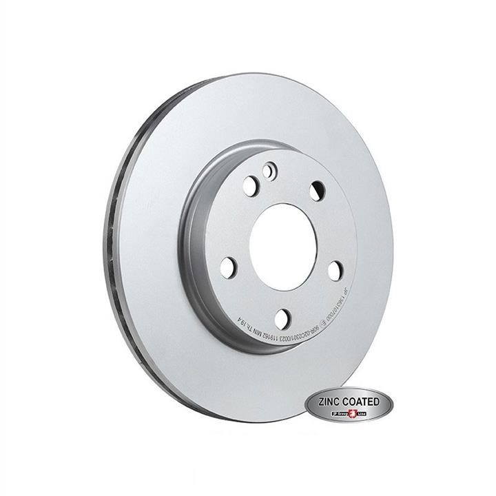 Jp Group 1363107000 Front brake disc ventilated 1363107000