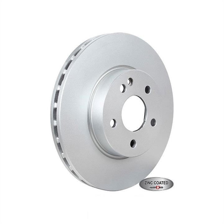 Jp Group 1363107500 Front brake disc ventilated 1363107500
