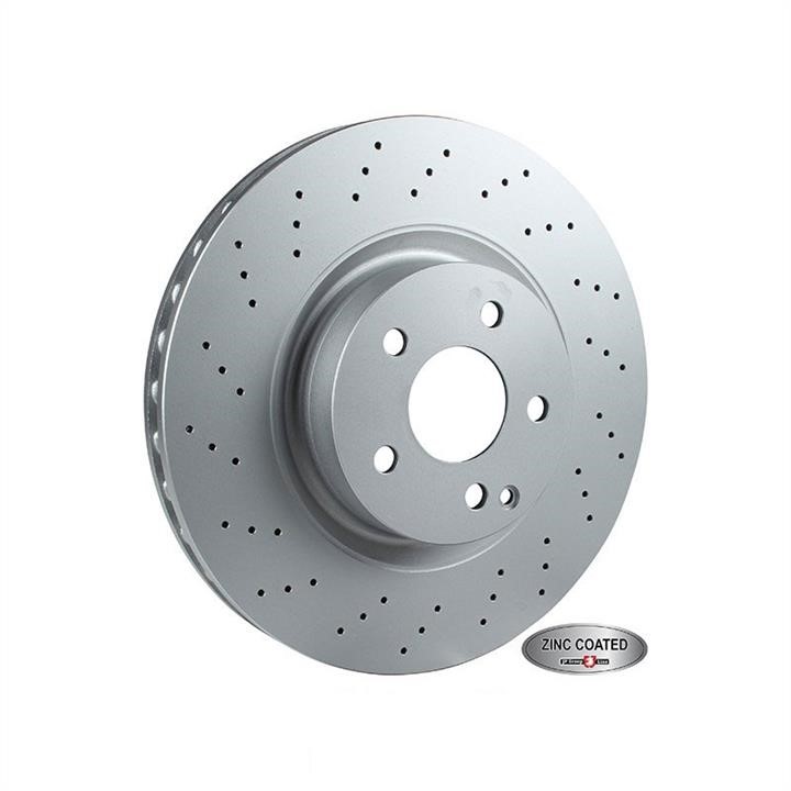 Jp Group 1363107800 Front brake disc ventilated 1363107800