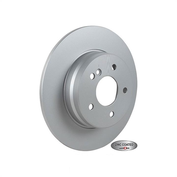 Jp Group 1363202400 Rear brake disc, non-ventilated 1363202400