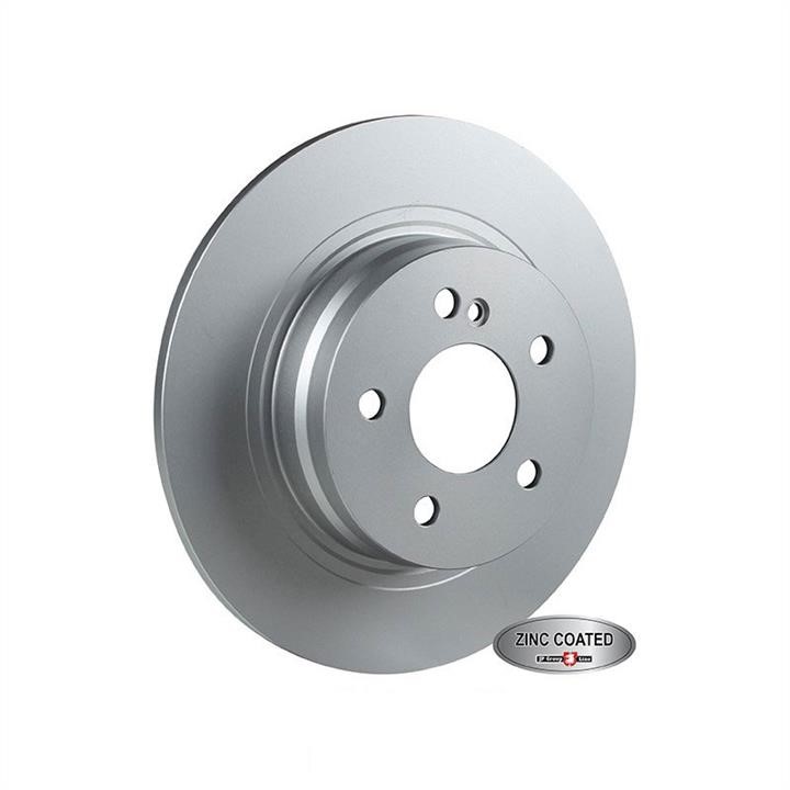 Jp Group 1363203300 Rear brake disc, non-ventilated 1363203300