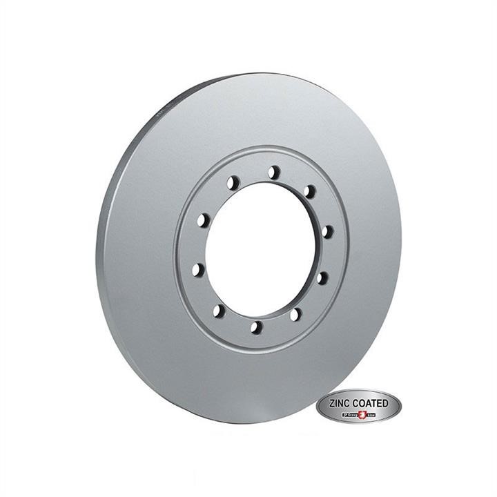 Jp Group 1563200200 Rear brake disc, non-ventilated 1563200200