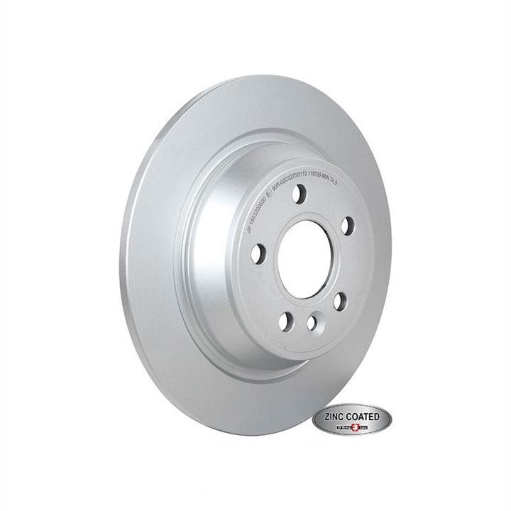 Jp Group 1563200600 Rear brake disc, non-ventilated 1563200600