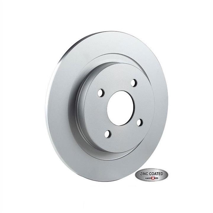Jp Group 1563201400 Rear brake disc, non-ventilated 1563201400