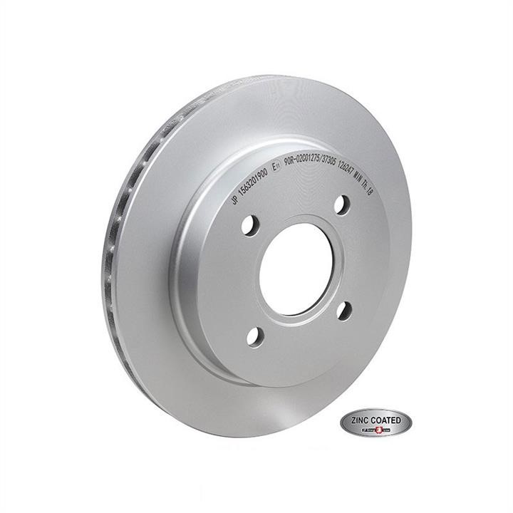 Jp Group 1563201900 Rear ventilated brake disc 1563201900