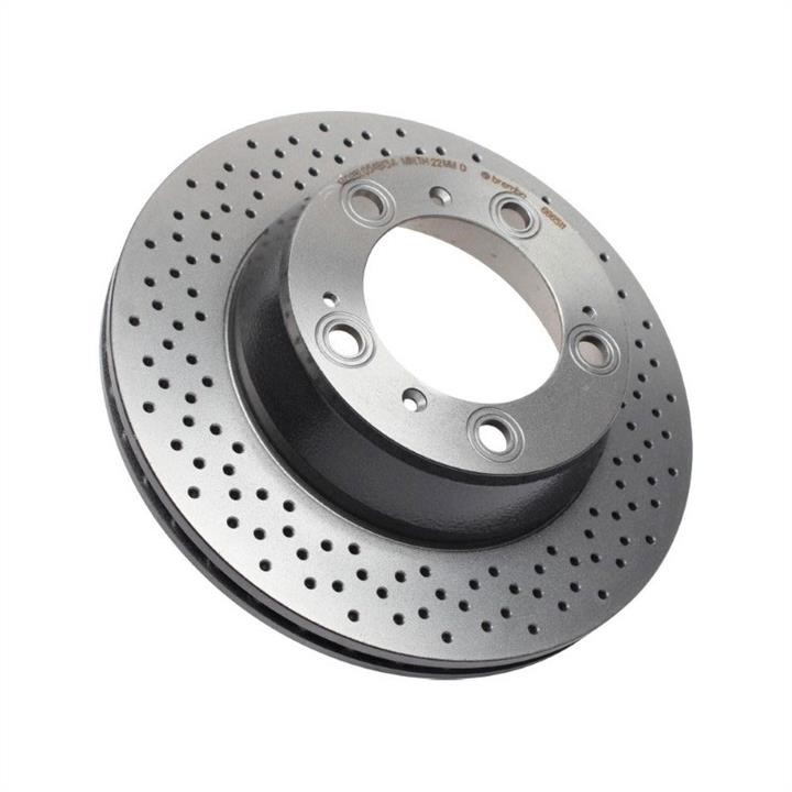 Jp Group 1663201107 Rear ventilated brake disc 1663201107