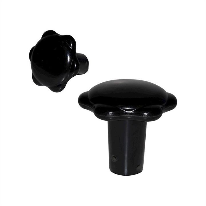 Jp Group 1688000100 Knob for heater control, black, 2" tall 1688000100