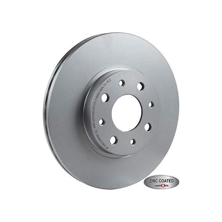 Jp Group 3363100400 Front brake disc ventilated 3363100400