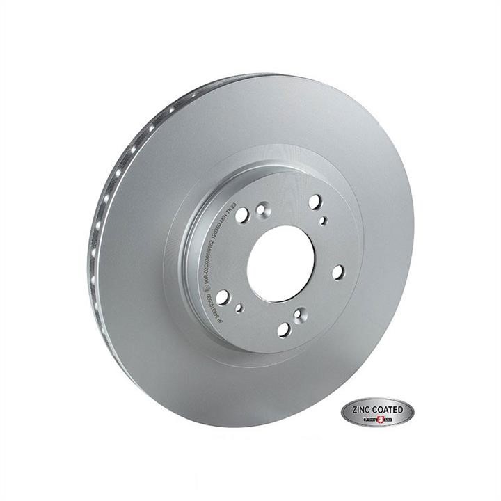 Jp Group 3463102600 Front brake disc ventilated 3463102600