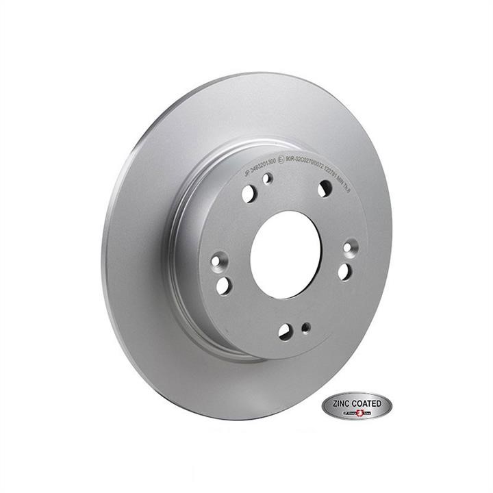 Jp Group 3463201300 Rear brake disc, non-ventilated 3463201300