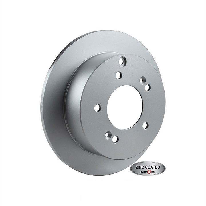 Jp Group 3563200700 Rear brake disc, non-ventilated 3563200700