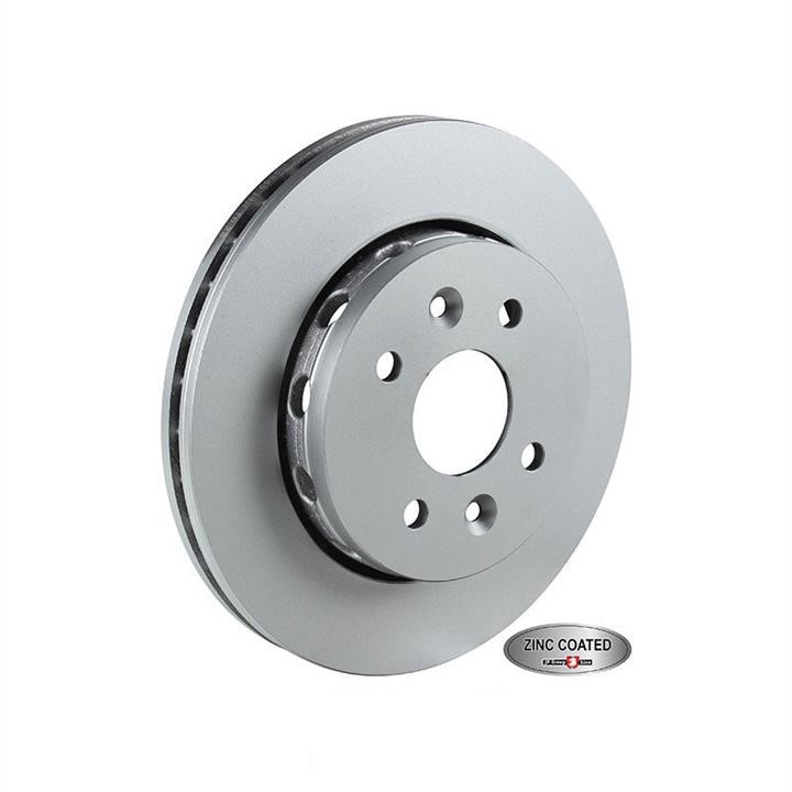 Jp Group 3663101100 Front brake disc ventilated 3663101100