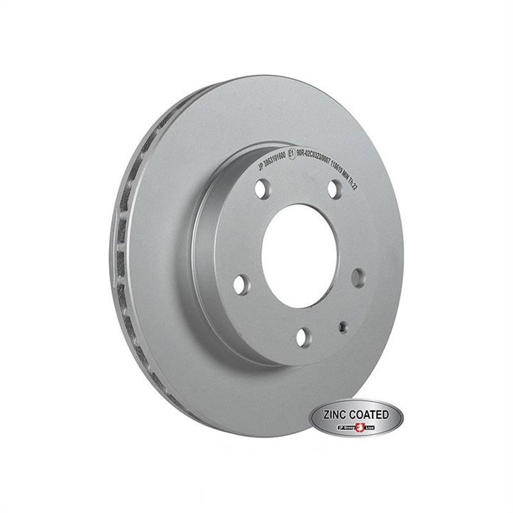 Jp Group 3863101600 Front brake disc ventilated 3863101600