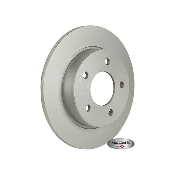Jp Group 3863200400 Rear brake disc, non-ventilated 3863200400