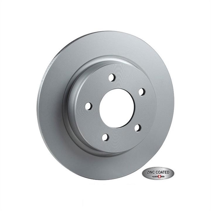 Jp Group 3863200500 Rear brake disc, non-ventilated 3863200500