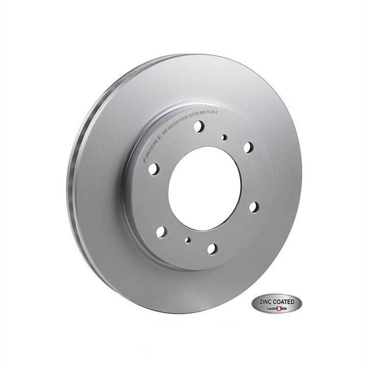 Jp Group 3963101300 Front brake disc ventilated 3963101300