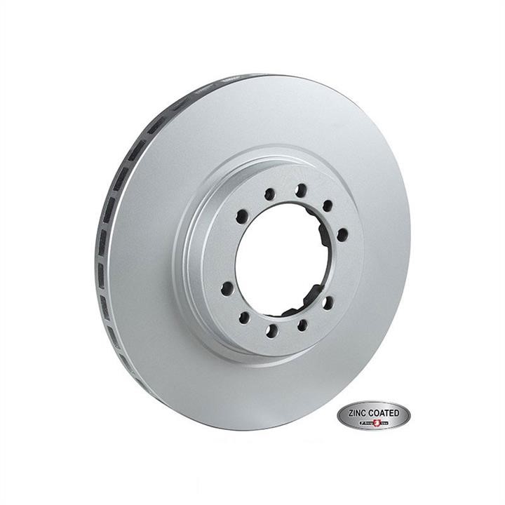 Jp Group 3963101600 Front brake disc ventilated 3963101600