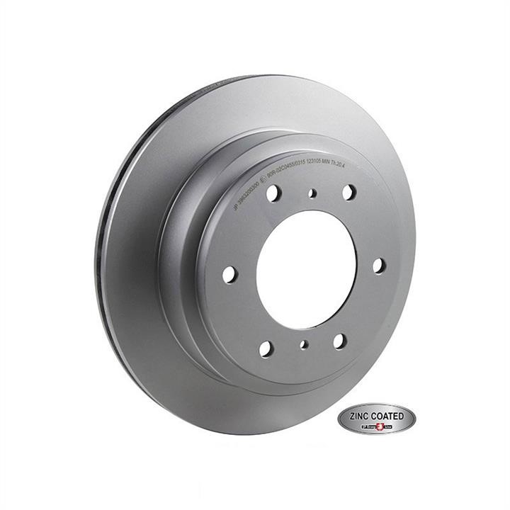 Jp Group 3963200300 Rear ventilated brake disc 3963200300
