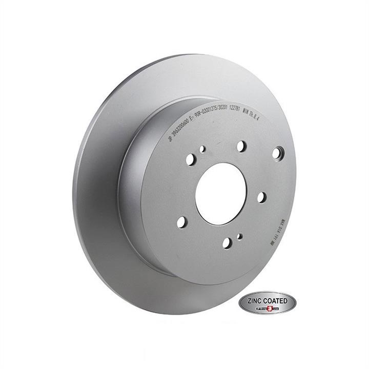 Jp Group 3963200600 Rear brake disc, non-ventilated 3963200600