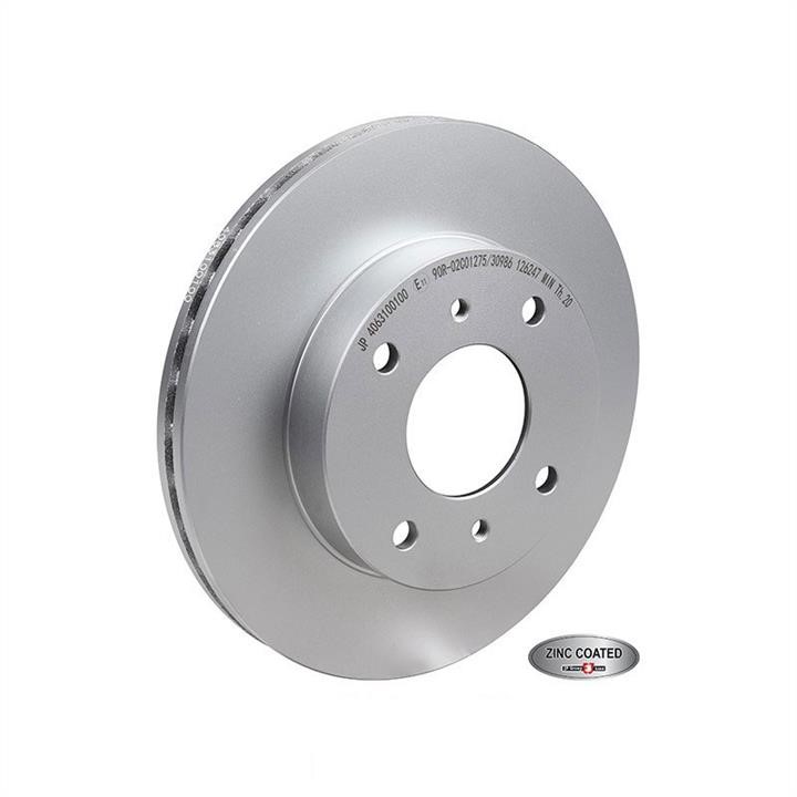 Jp Group 4063100100 Front brake disc ventilated 4063100100